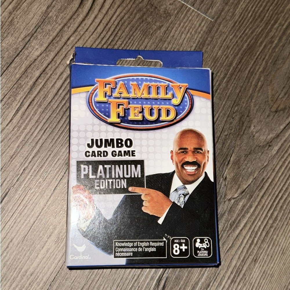 Platinum Edition Jumbo Card Game - Blue